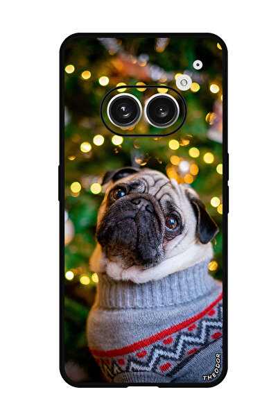 Theodor جراب واقٍ مضاد للخدش والصدمات لهاتف Nothing Phone (2a) pug_dog_cute
