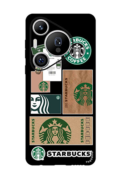 Theodor جراب واقٍ مضاد للخدش والصدمات لهاتف هواوي بيورا 70 ستاربكس 5