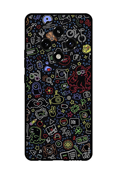 Theodor جراب واقٍ مضاد للخدش والصدمات لهاتف Oppo A3 Pro أشياء عشوائية