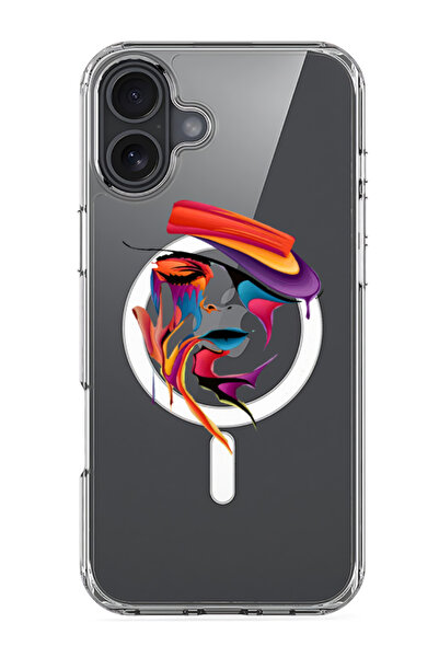 Theodor جراب ماج سيف متوافق مع آيفون 16، غطاء ممتص للصدمات مقاوم للصدمات - رس...