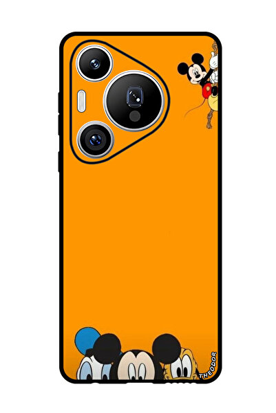 Theodor جراب واقٍ مضاد للخدش والصدمات لهاتف هواوي بورا 70 (رسوم متحركة)