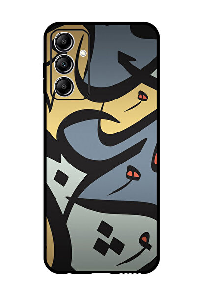 Theodor جراب واقٍ مضاد للخدش والصدمات لهاتف Samsung Galaxy A15 Caligraphy 1