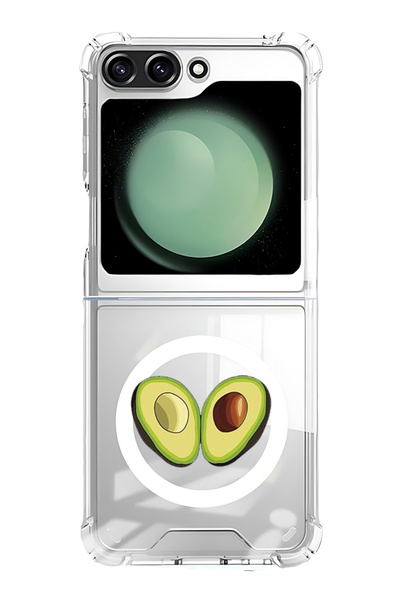 Theodor Case for Samsung Galaxy Z Flip 5 Compatible with MagSafe, Shockproof ...
