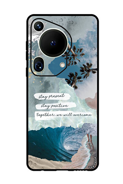 Theodor جراب واقٍ مضاد للخدش والصدمات لهاتف هواوي بيورا 70 ألترا، حافظ على هدوئك