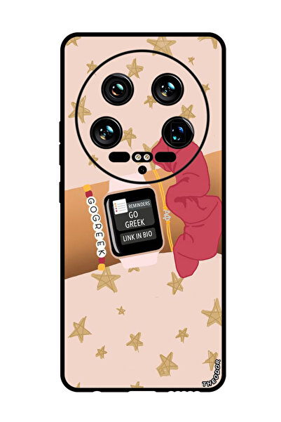 Theodor جراب واقٍ مضاد للخدش والصدمات لهاتف Xiaomi 14 Ultra Go يوناني