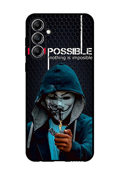 Theodor جراب واقٍ مضاد للخدش والصدمات لهاتف Samsung Galaxy M15، لا شيء مستحيل