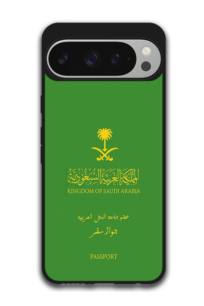 Theodor جراب واقٍ مضاد للخدش والصدمات لهاتف Google Pixel 9 Pro XL جواز سفر ال...