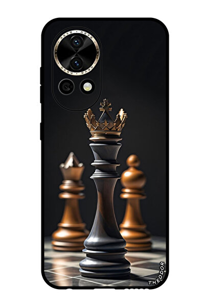 Theodor جراب واقٍ مضاد للخدش والصدمات لهاتف هواوي نوفا 12 برو تشيس كينج