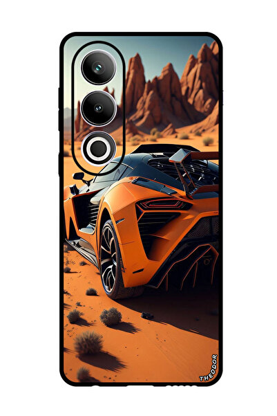 Theodor غطاء حماية مضاد للخدش والصدمات لهاتف OnePlus Ace 3V، سيارة في الصحراء