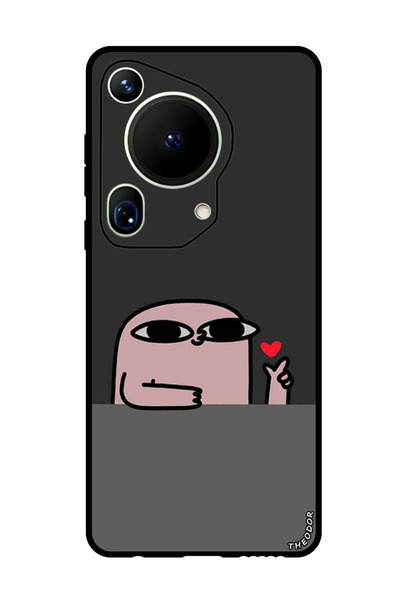 Theodor جراب واقٍ مضاد للخدش والصدمات لهاتف هواوي بيورا 70 ألترا سناب