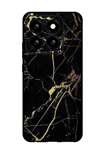 Theodor جراب واقٍ مضاد للخدش والصدمات لهاتف Xiaomi 14 بملمس رخامي