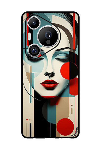 Theodor جراب واقٍ مضاد للخدش والصدمات لهاتف هواوي بيورا 70 برو بلس نسائي (2)