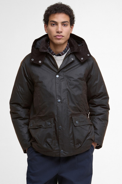 Barbour Modern Beaufort Yağlı Ceket BR91 Dark Brown/Midnight Oak