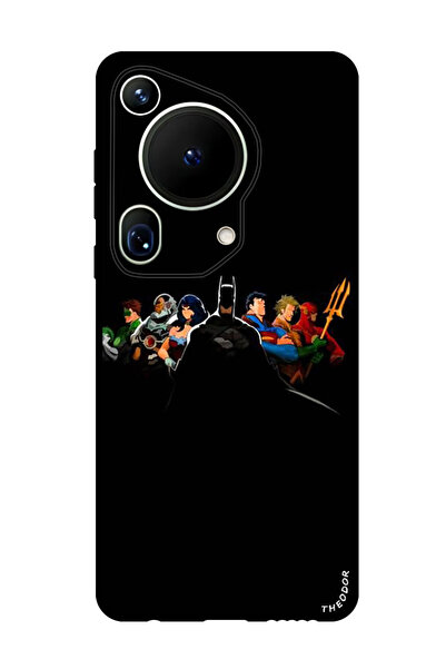 Theodor جراب واقٍ مضاد للخدش والصدمات لهاتف هواوي بيورا 70 ألترا سوبر هيروز