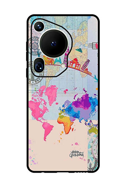 Theodor جراب واقٍ مضاد للخدش والصدمات لهاتف هواوي بيورا 70 ألترا ترافل