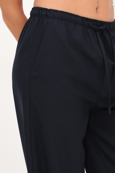 Addax Штани з широкими штанинами Beli Lastikli PN3333