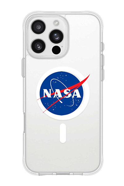 Theodor جراب ماج سيف لهاتف آيفون 16 برو ماكس، غطاء حماية مقاوم للصدمات - ناسا...