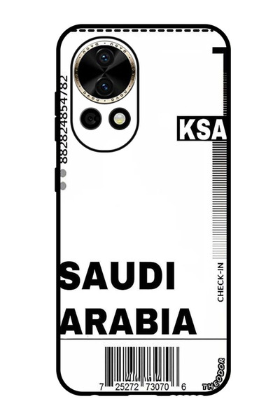 Theodor جراب حماية مضاد للخدش والصدمات لهاتف هواوي نوفا 12 - بطاقة صعود الطائ...