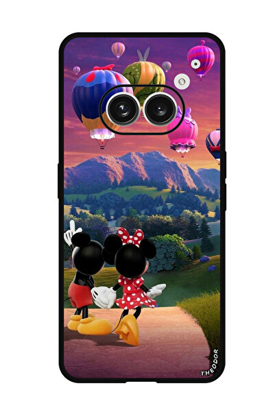 Theodor جراب واقٍ مضاد للخدش والصدمات لهاتف Nothing Phone (2a) ميكي ميني