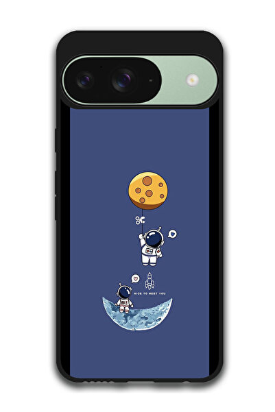 Theodor جراب واقٍ مضاد للخدش والصدمات لهاتف Google Pixel 9 من رواد الفضاء