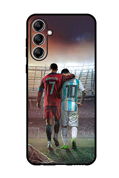 Theodor جراب واقٍ مضاد للخدش والصدمات لهاتف سامسونج جالاكسي M15 رونالدو ميسي