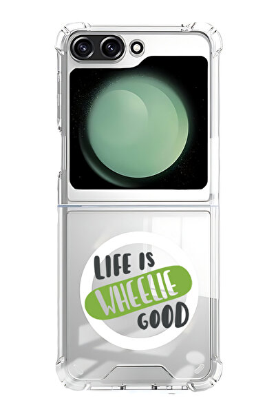 Theodor Case for Samsung Galaxy Z Flip 5 Compatible with MagSafe, Shockproof ...