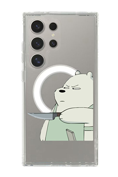 Theodor غلاف لهاتف Samsung Galaxy S24 Ultra متوافق مع MagSafe، غطاء مقاوم للص...