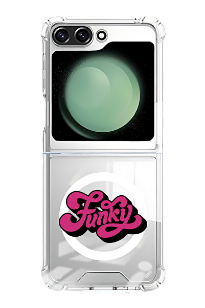Theodor Case for Samsung Galaxy Z Flip 5 Compatible with MagSafe, Shockproof ...