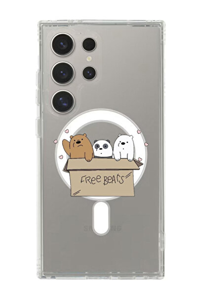 Theodor غلاف لهاتف Samsung Galaxy S24 Ultra متوافق مع MagSafe، غطاء ممتص للصد...