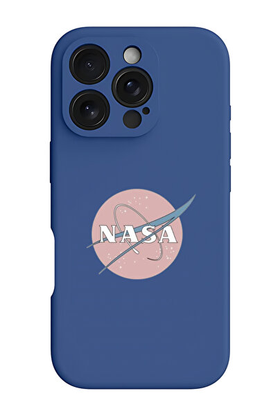 Theodor غطاء حماية سيليكون سائل مقاوم للصدمات لجهاز iPhone 16 Pro Max أزرق - ...