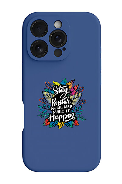 Theodor جراب سيليكون سائل واقٍ مقاوم للصدمات لهاتف iPhone 16 Pro أزرق - حافظ ...