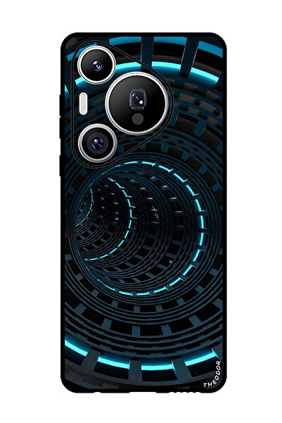 Theodor جراب واقٍ مضاد للخدش والصدمات لهاتف هواوي بيورا 70 spiral_circles_imm...