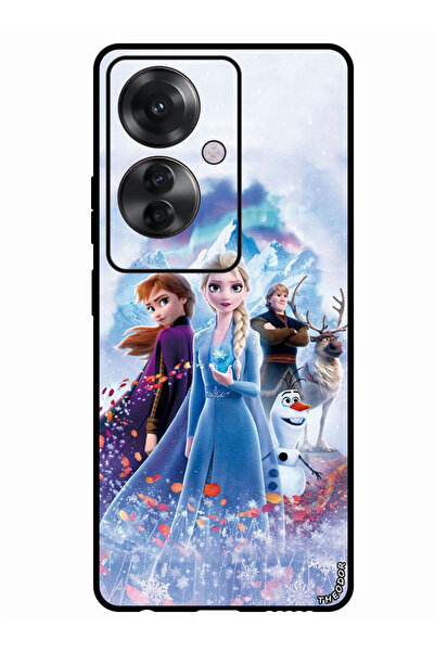 Theodor جراب واقٍ مضاد للخدش والصدمات لهاتف Oppo F25 Pro إلسا ملكة الثلج