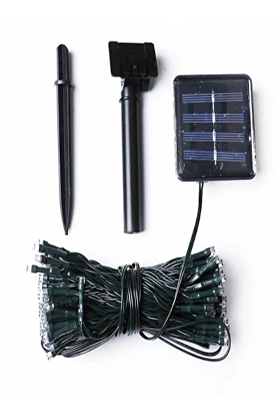 Generic اضاءة زينة سلك اسود على الطاقة الشمسية 22 متر للقطعة