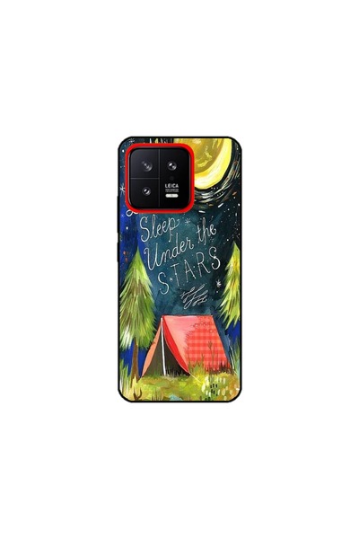 Atlas Husa personalizata si Folie de Silicon pentru Xiaomi 13, Let's sleep un...