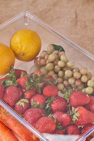 EWs 2-Lid Refrigerator Organizer & Refrigerator Organizer 4.5 Lt
