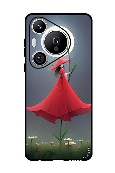 Theodor جراب واقٍ مضاد للخدش والصدمات لهاتف هواوي بيورا 70 برو بلس للنساء 3