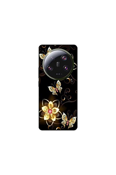 Atlas Husa personalizata si Folie de Silicon pentru Xiaomi 13 Ultra, Butterfl...