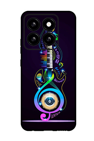 Theodor جراب واقٍ مضاد للخدش والصدمات لهاتف Xiaomi 14 جيتار موسيقي