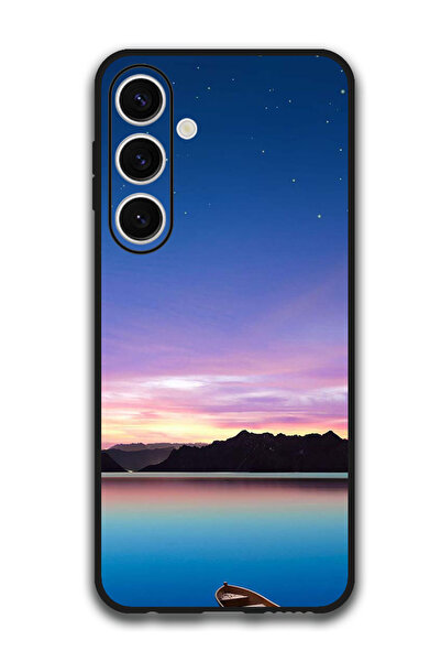 Theodor جراب واقٍ مضاد للخدش والصدمات لهاتف Samsung Galaxy S24 FE بتصميم مناظ...
