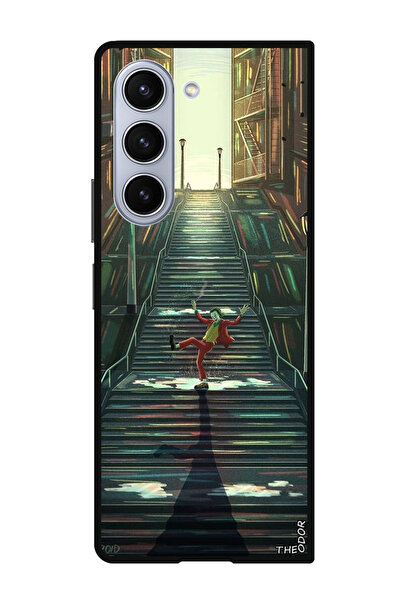 Theodor جراب واقٍ مضاد للخدش والصدمات لهاتف Samsung Galaxy Z Fold 6، جوكر على...