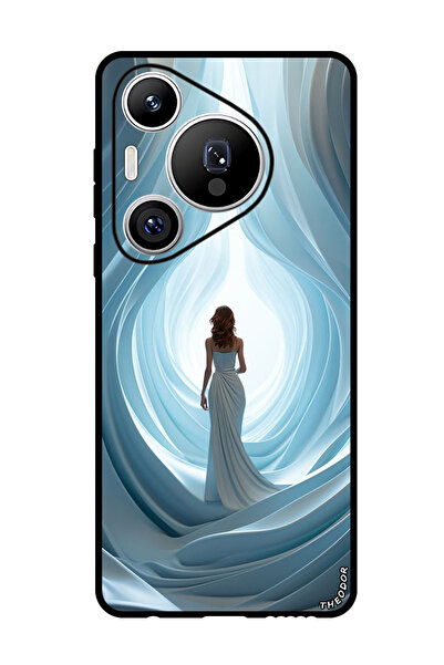 Theodor جراب واقٍ مضاد للخدش والصدمات لهاتف هواوي بيورا 70 برو بلس للنساء 1