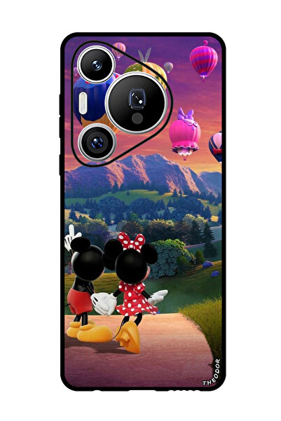 Theodor جراب واقٍ مضاد للخدش والصدمات لهاتف هواوي بيورا 70 برو بلس ميكي ميني