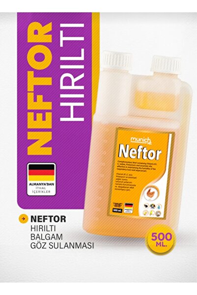Munich Vet Neftor Hırıltı ve Balgam Ürünü 500 ml