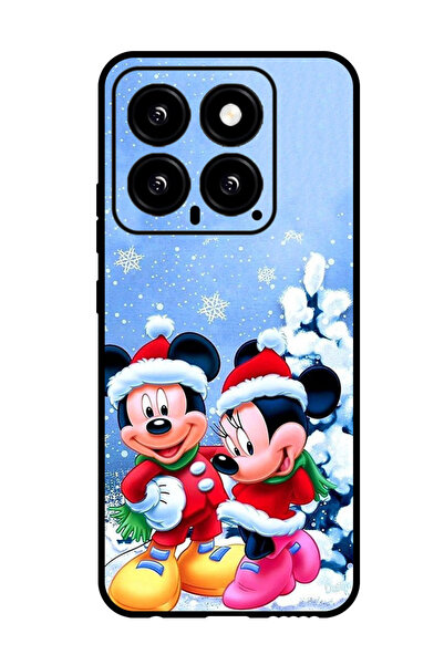 Theodor جراب واقٍ مضاد للخدش والصدمات لهاتف Xiaomi 14 ميكي وميني ماوس