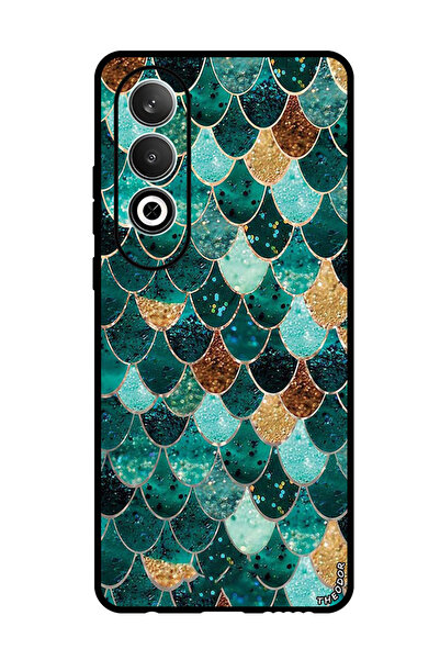 Theodor جراب واقٍ مضاد للخدش والصدمات لهاتف OnePlus Nord CE 4 بنمط خياشيم السمك