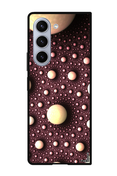 Theodor جراب حماية لهاتف سامسونج جالاكسي زد فولد 6 كرات_كرات_كسورية