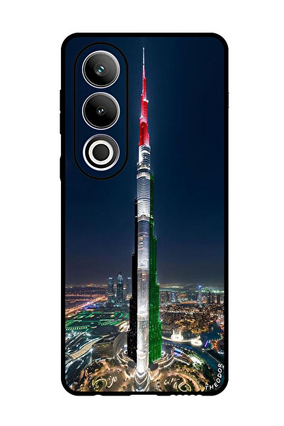 Theodor جراب واقٍ مضاد للخدش والصدمات لهاتف OnePlus Ace 3V، بتصميم برج خليفة،...