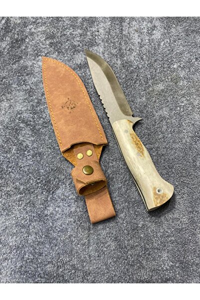 EL YAPIMI GEYİK BOYNUZU SAP (30Cm)