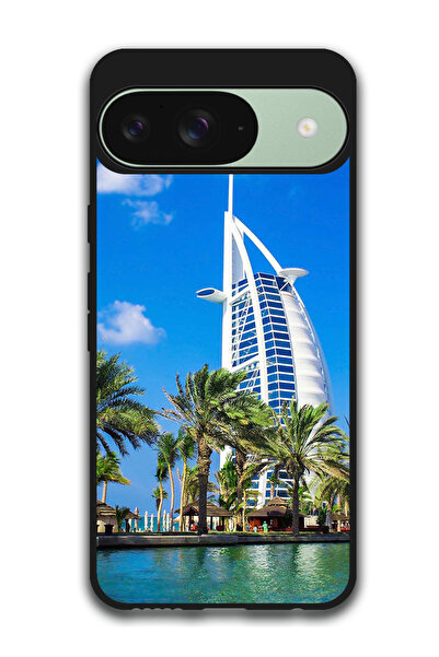 Theodor جراب واقٍ مضاد للخدش والصدمات لهاتف Google Pixel 9 برج دبي